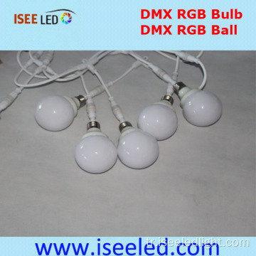 E27 Su geçirmez LED Ampul Dinamik DMX 512 Kontrol